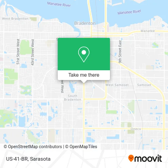 US-41-BR map