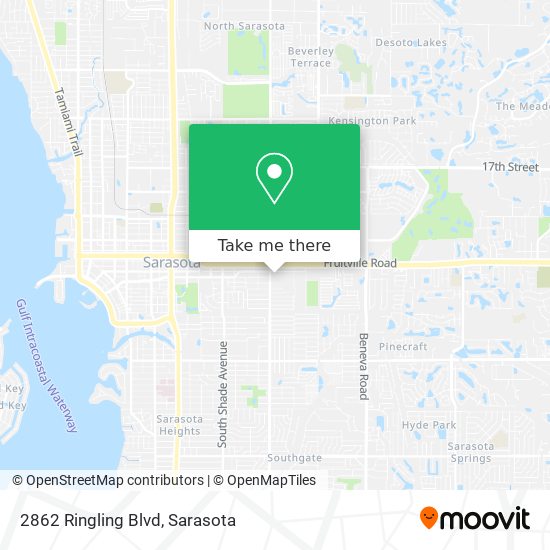 2862 Ringling Blvd map