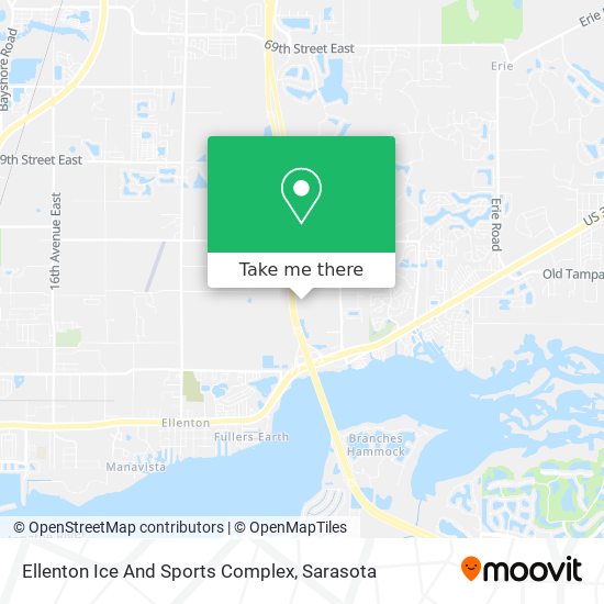 Ellenton Ice And Sports Complex map