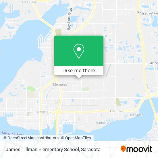 Mapa de James Tillman Elementary School