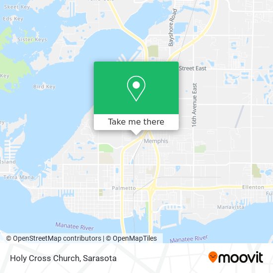 Holy Cross Church map