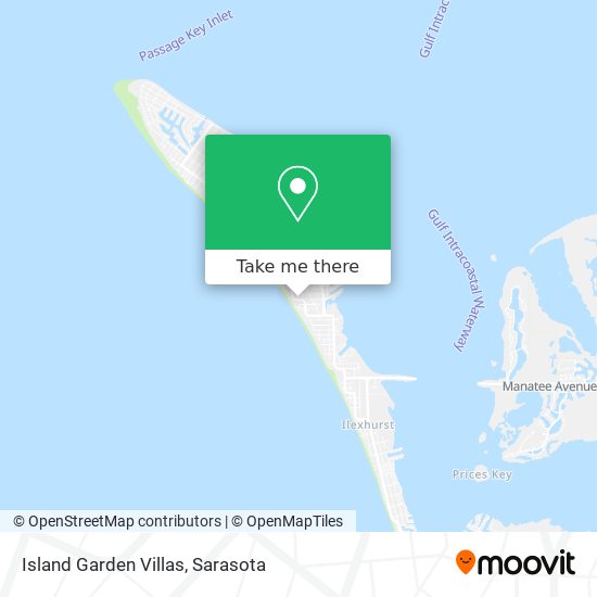 Mapa de Island Garden Villas