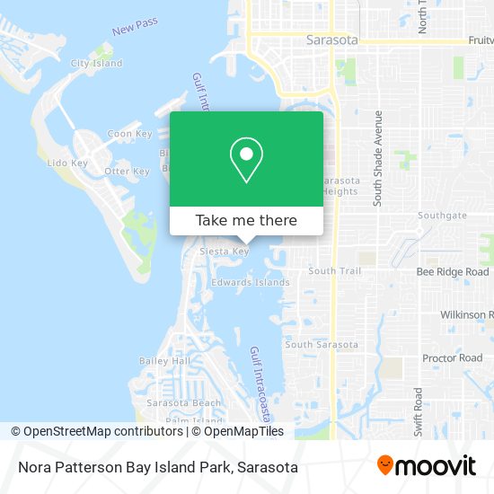 Nora Patterson Bay Island Park map