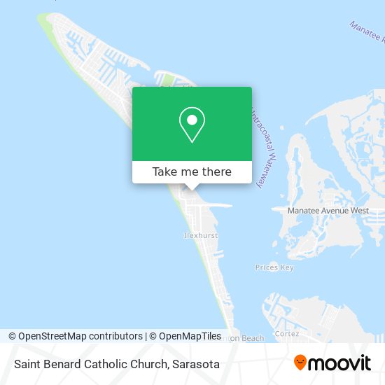 Mapa de Saint Benard Catholic Church