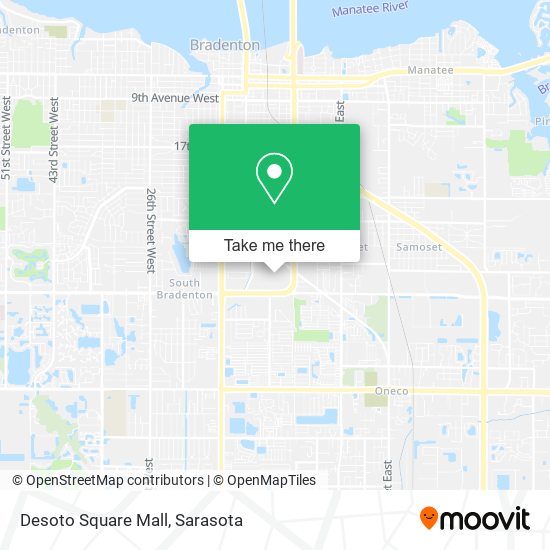 Desoto Square Mall map