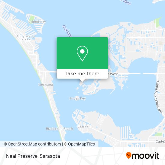 Mapa de Neal Preserve