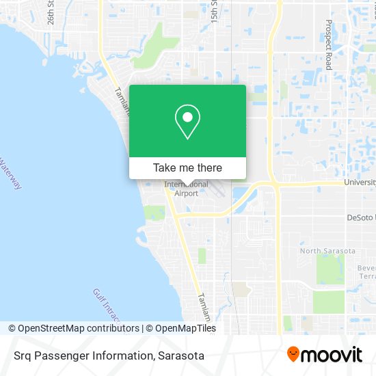 Srq Passenger Information map
