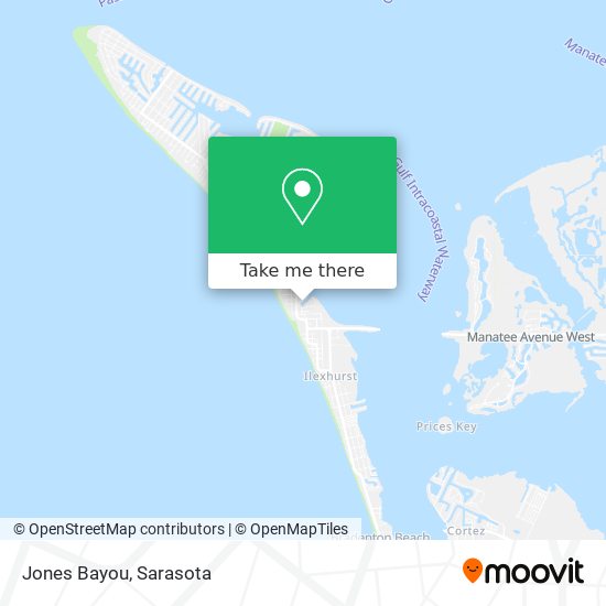 Mapa de Jones Bayou