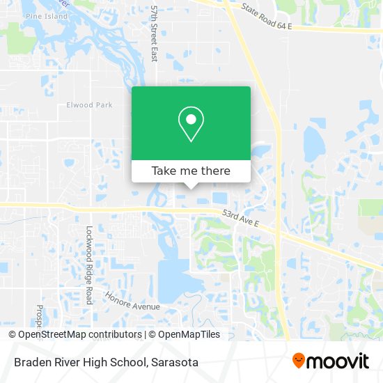 Braden River High School map