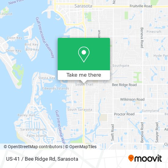 Mapa de US-41 / Bee Ridge Rd