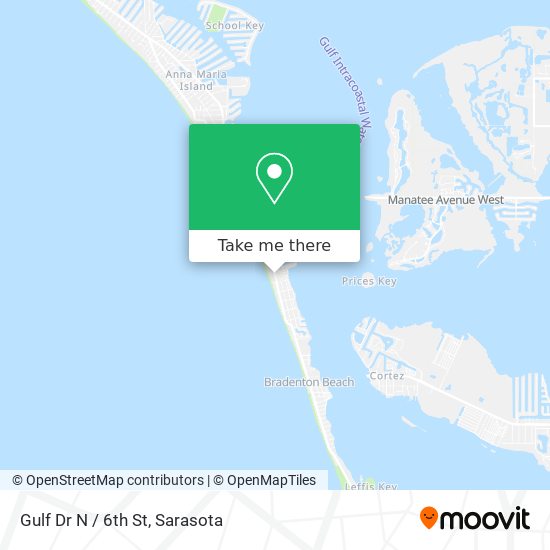 Mapa de Gulf Dr N / 6th St