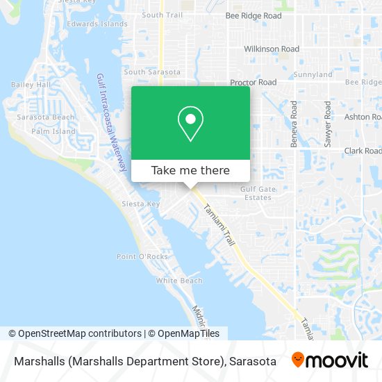 Mapa de Marshalls (Marshalls Department Store)