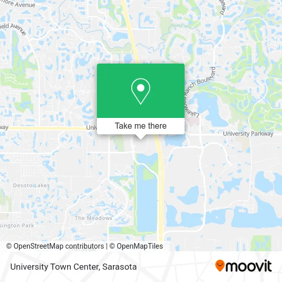 University Town Center map