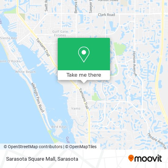 Sarasota Square Mall map