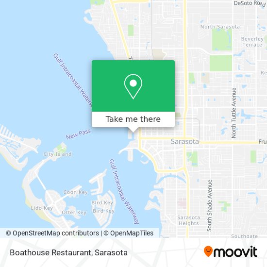 Boathouse Restaurant map