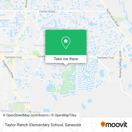 Taylor Ranch Elementary School map