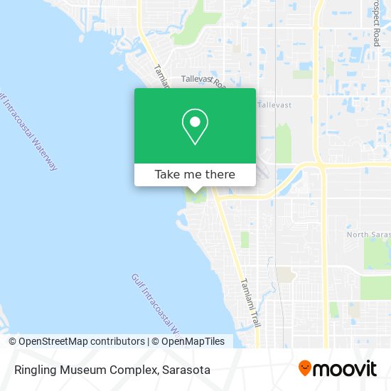 Ringling Museum Complex map