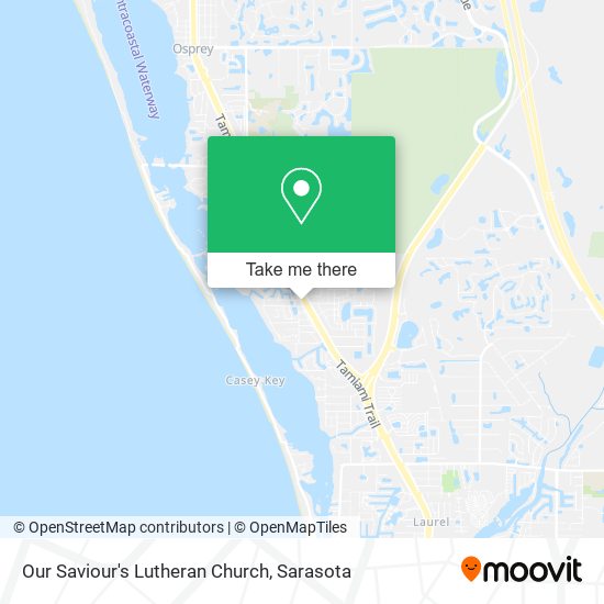 Our Saviour's Lutheran Church map