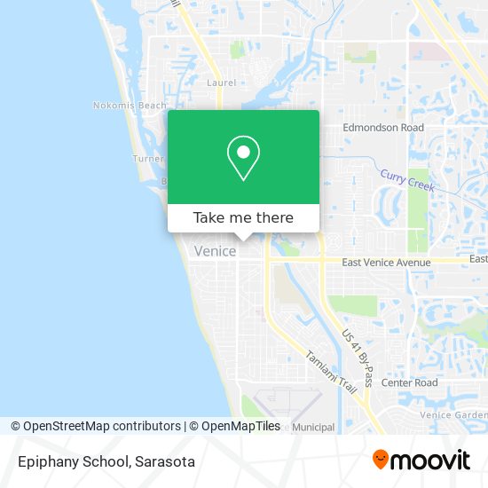 Epiphany School map