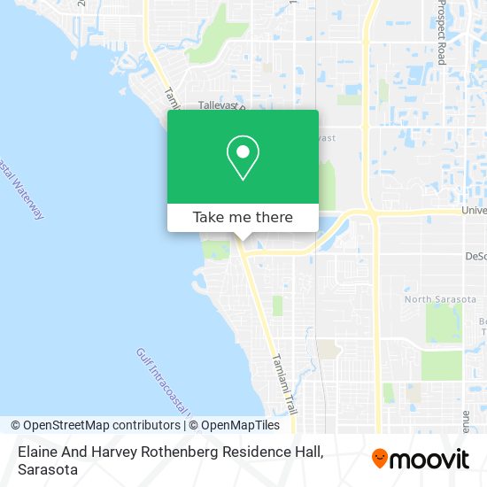 Mapa de Elaine And Harvey Rothenberg Residence Hall