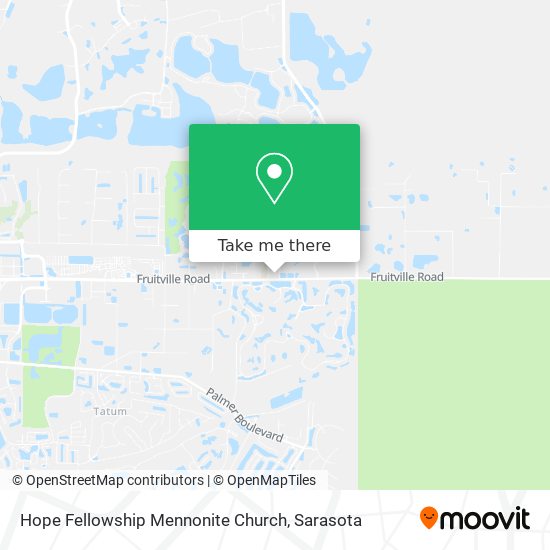 Hope Fellowship Mennonite Church map