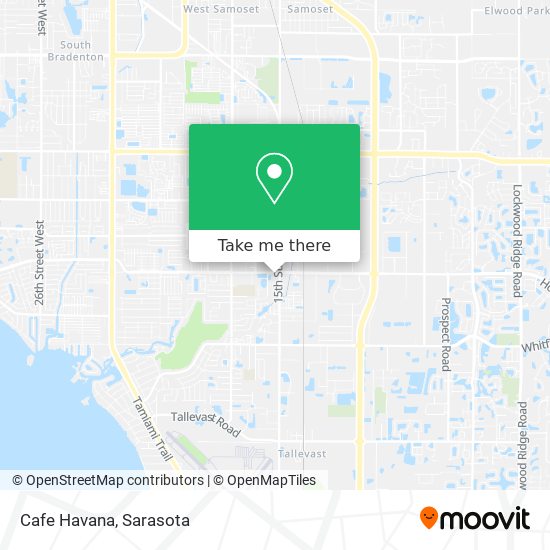 Mapa de Cafe Havana