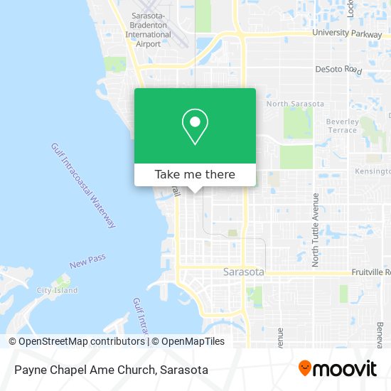 Mapa de Payne Chapel Ame Church