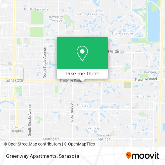 Greenway Apartments map