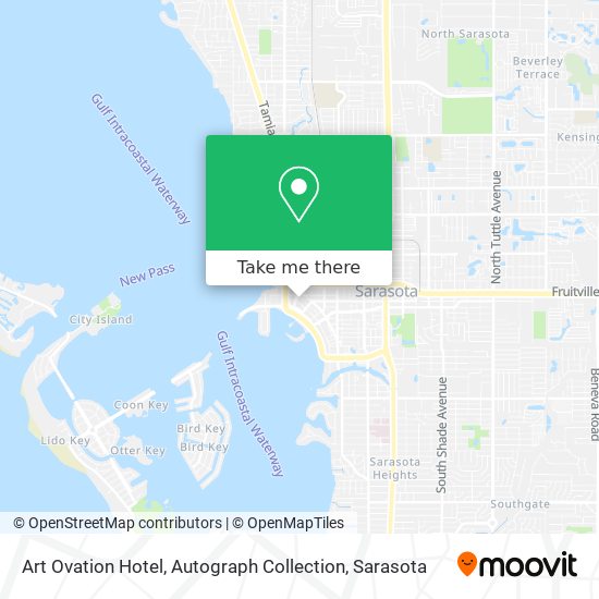 Art Ovation Hotel, Autograph Collection map