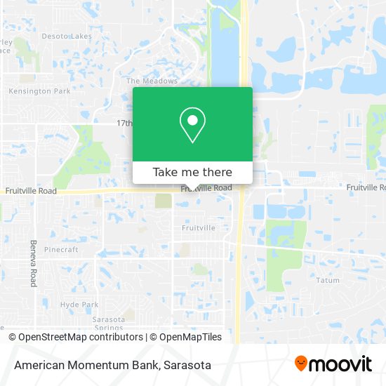 American Momentum Bank map