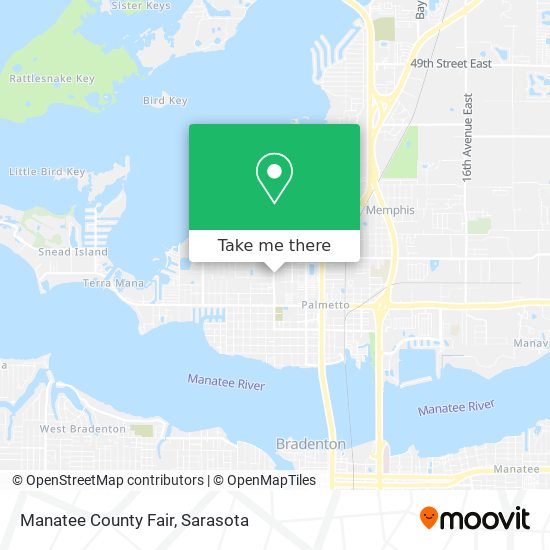 Mapa de Manatee County Fair