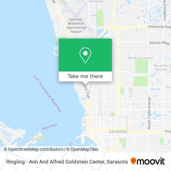 Mapa de Ringling - Ann And Alfred Goldstein Center