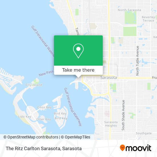 Mapa de The Ritz Carlton Sarasota