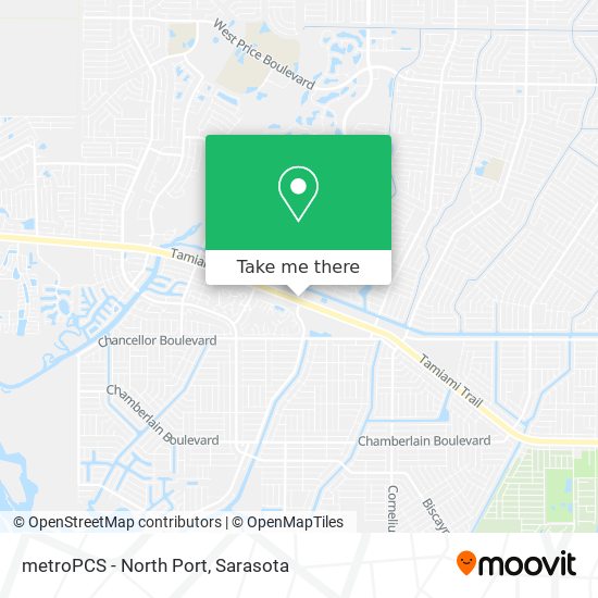 metroPCS - North Port map