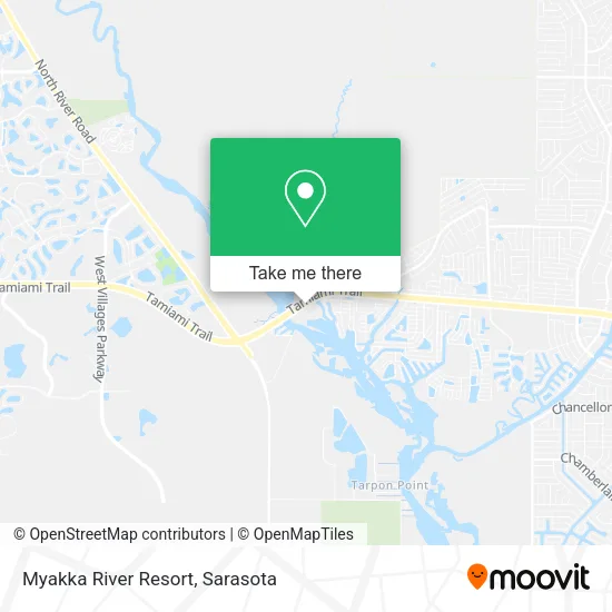 Myakka River Resort map