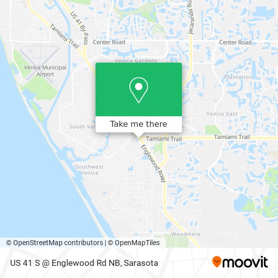 US 41 S @ Englewood Rd NB map