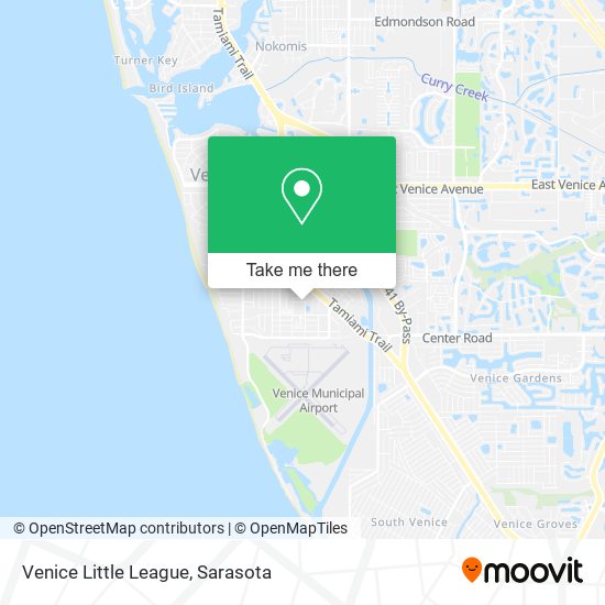 Venice Little League map
