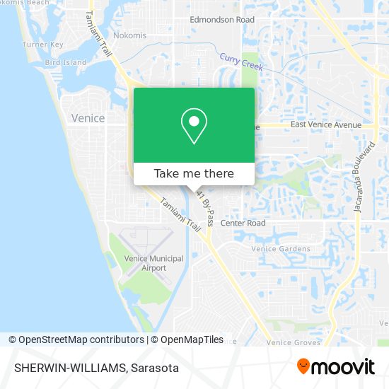 Mapa de SHERWIN-WILLIAMS