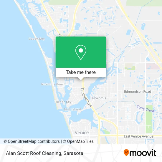 Alan Scott Roof Cleaning map