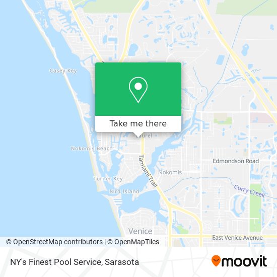 NY's Finest Pool Service map