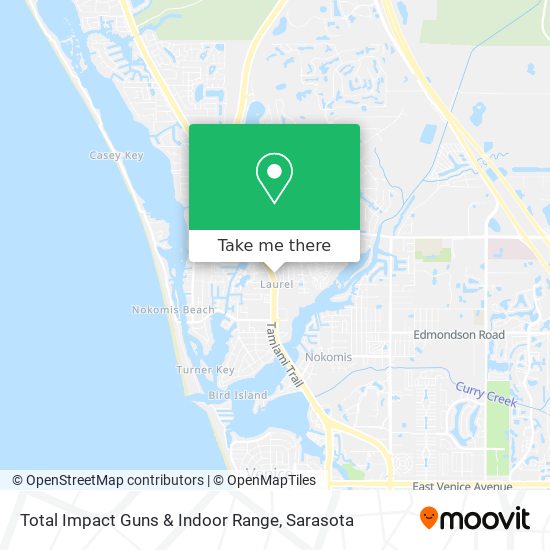 Mapa de Total Impact Guns & Indoor Range