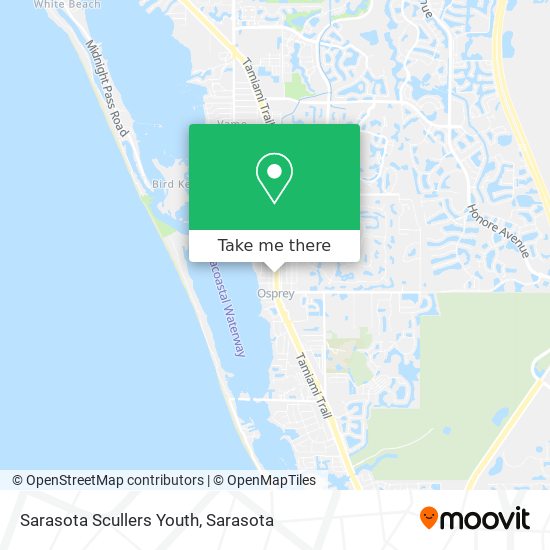 Sarasota Scullers Youth map