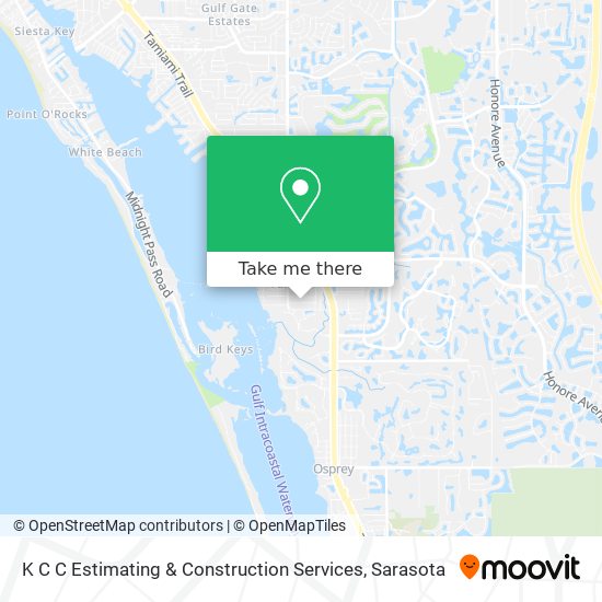 K C C Estimating & Construction Services map