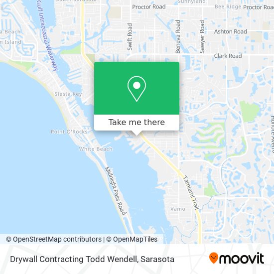 Drywall Contracting Todd Wendell map