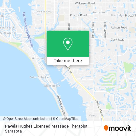 Payela Hughes Licensed Massage Therapist map