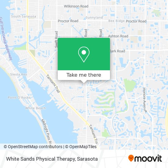 Mapa de White Sands Physical Therapy