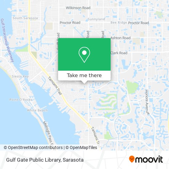 Mapa de Gulf Gate Public Library