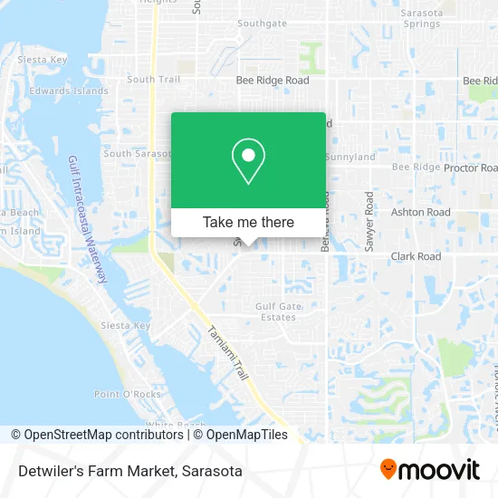Detwiler's Farm Market map