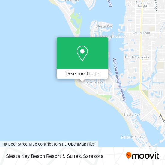 Siesta Key Beach Resort & Suites map