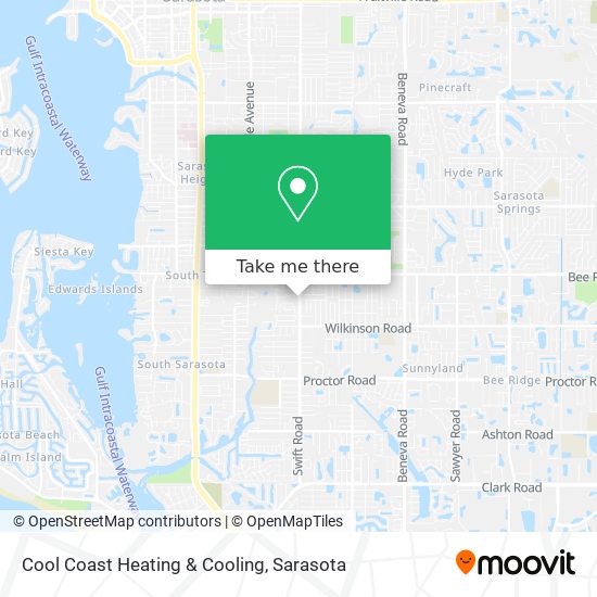 Mapa de Cool Coast Heating & Cooling
